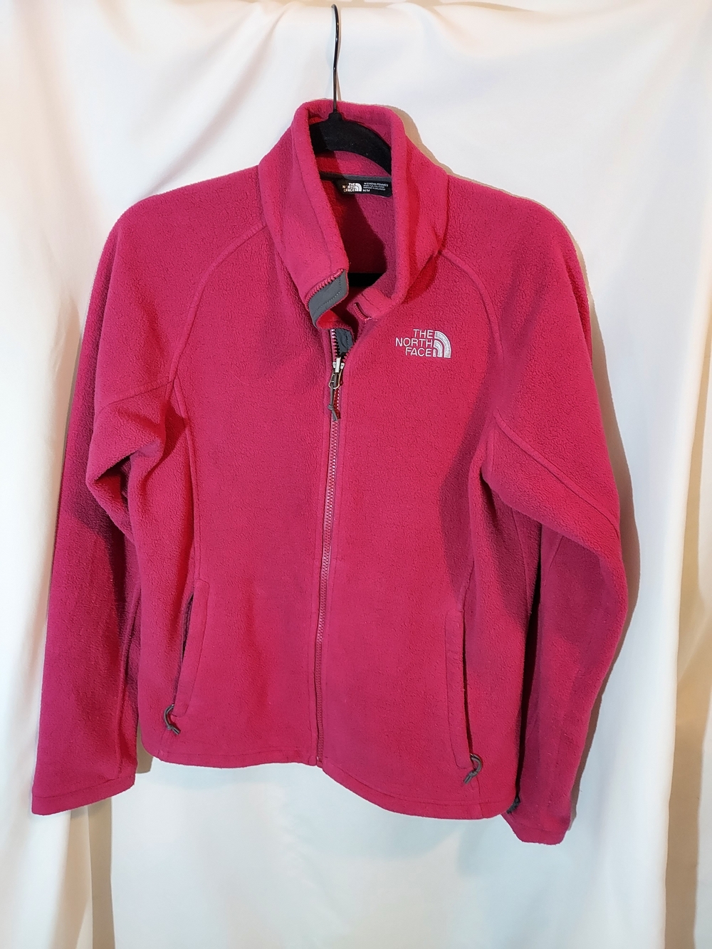 The North Face Women's Khumbu Full-Zip Fleece Jacket Magenta Pink Size M